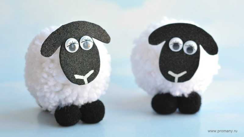 Как сделать овечку своими руками