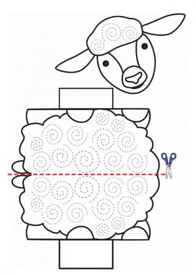 Мастер-класс поделка изделие новый год квиллинг квиллинг овечка бумага бумажные полосы