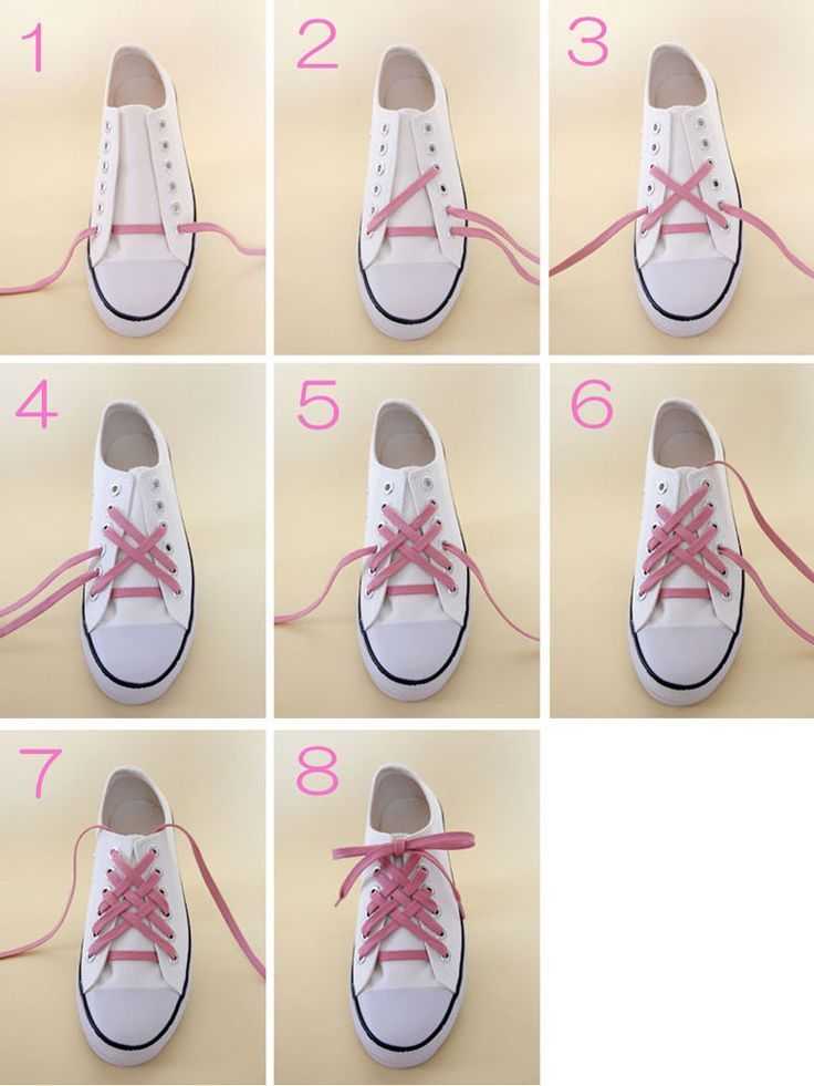 Как спрятать шнурки: 10 шагов (с иллюстрациями)