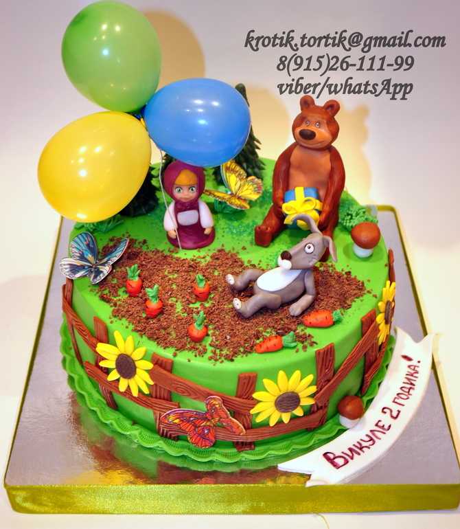 Вкусный детский торт на день рождения в форме цифры 2 на 2 года мальчику, девочке своими руками, с мастикой, без мастики, торт-крем, на 2 года свадьбы, на окончание 2 класса, маша и медведь 2: пошагов