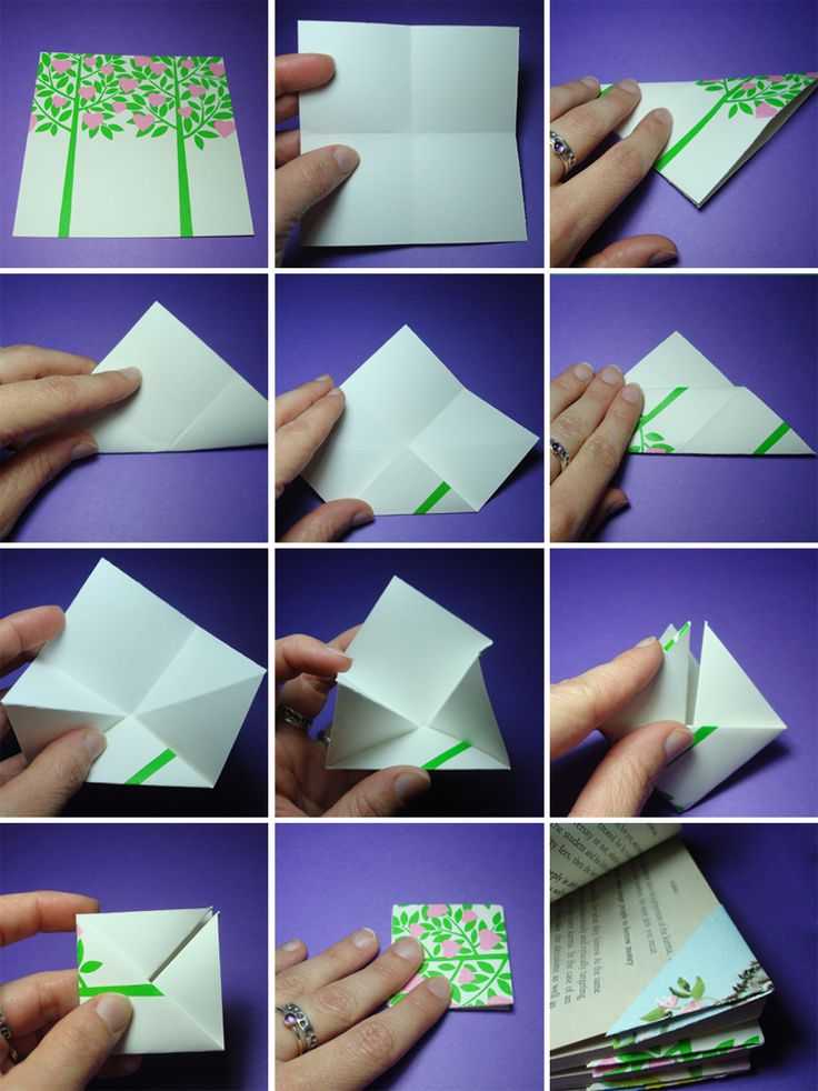 Закладки для книг своими руками из бумаги для детей 
