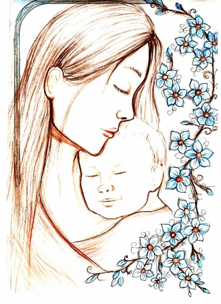 Красивые и яркие открытки для мамы на день матери