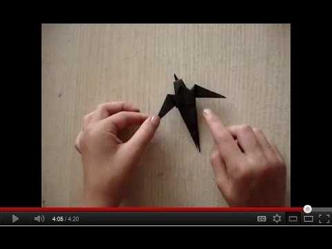 Как сделать ласточку из бумаги своими руками