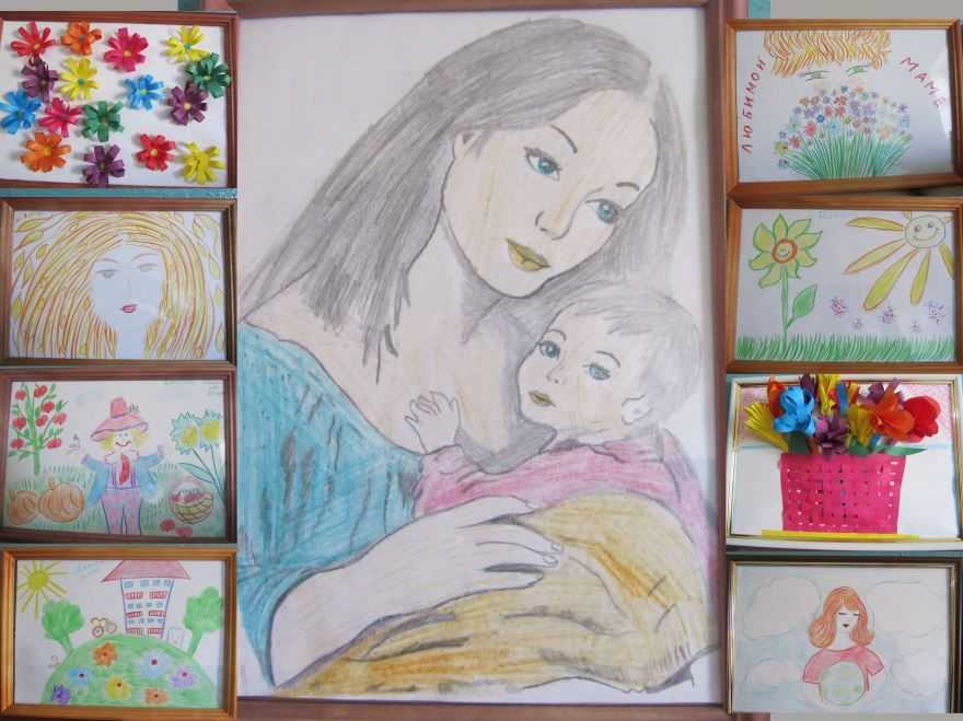Рисунок на день матери своими руками, мастер-классы с фото. рисунок карандашом или красками на день матери для детского сада, школы, выставки