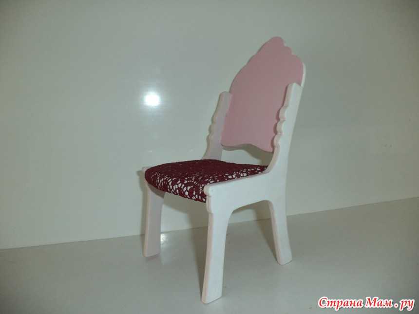 Мебель для кукол. как сделать стулья и табуретки из фанеры. | страна мастеров