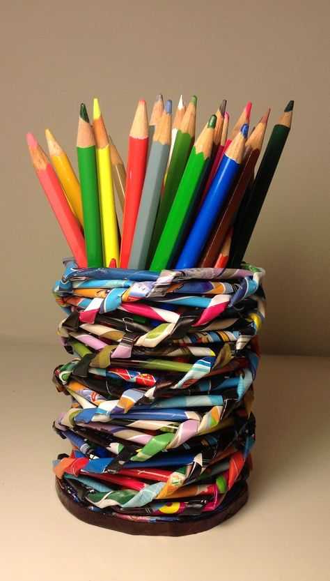 Карандашница своими руками - пошаговый мастер-класс изготовления стильных и красивых карандашниц (140 фото)