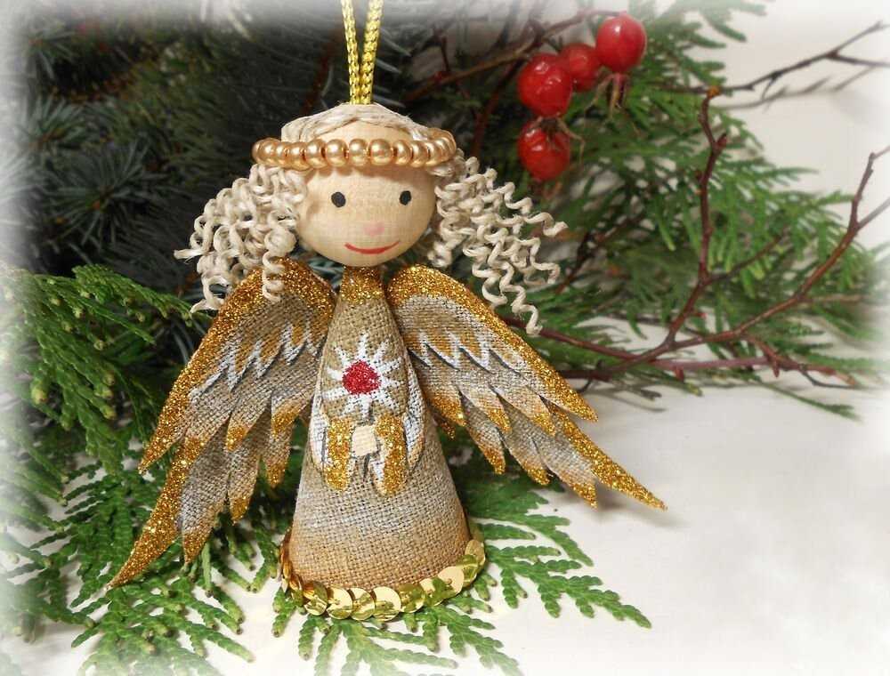 Ангел из фетра: мастер класс по изготовлению своими руками рождественского ангелочка