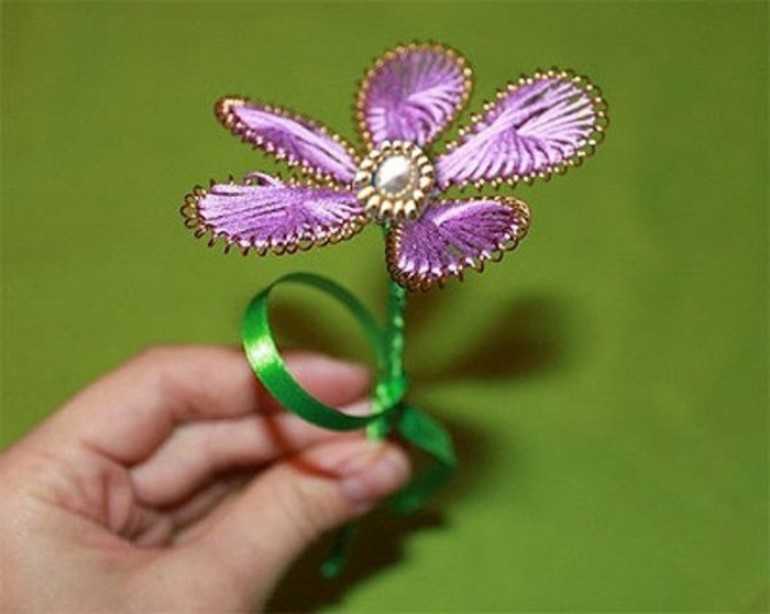 Ганутель: мастер-класс создания цветов для начинающих, варианты изготовления украшений своими руками