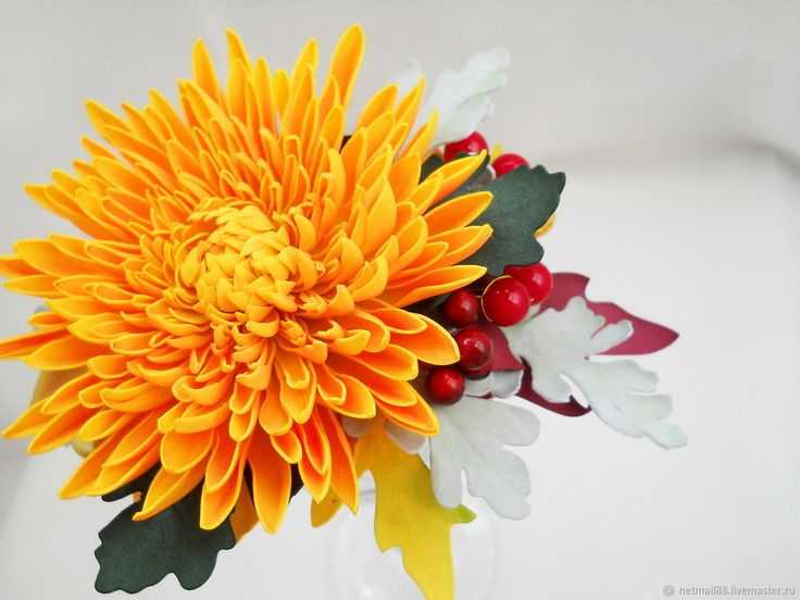 Цветы из фоамирана своими руками — подборка пошаговых мастер-классов с фото