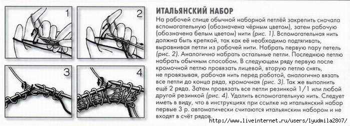 Как набирать крючком петли: пошаговое описание с фото и видео мк