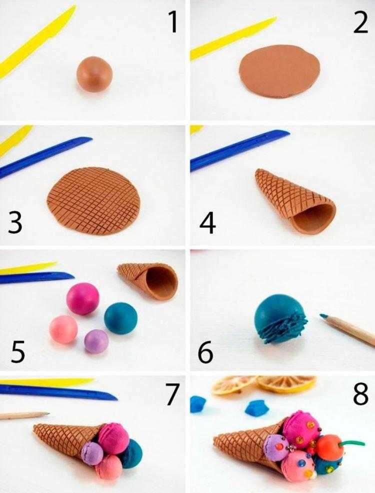 Поделки из пластилина — пошаговый мастер-класс лепки на картоне. 120 фото идей легких поделок для детей