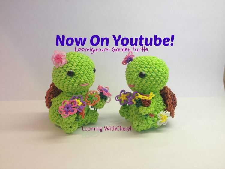 Плетение игрушек крючком из резинок лумигуруми