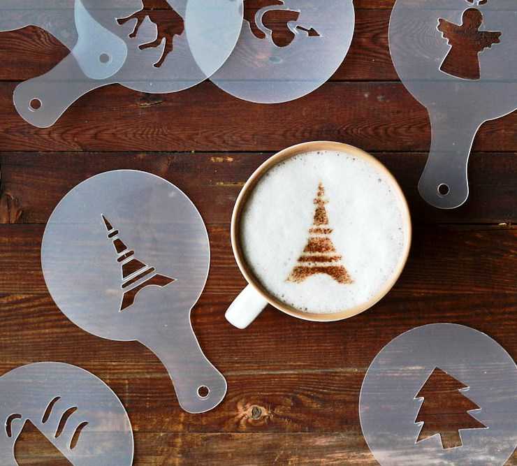 Кофе с сердечком – несколько способов, как перенести рисунок на кофейную или молочную пенку