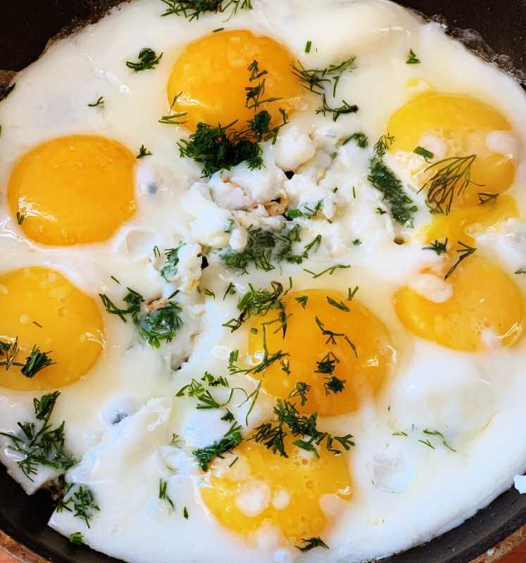 Как приготовить вкучную яичницу – пошаговый рецепт с фото