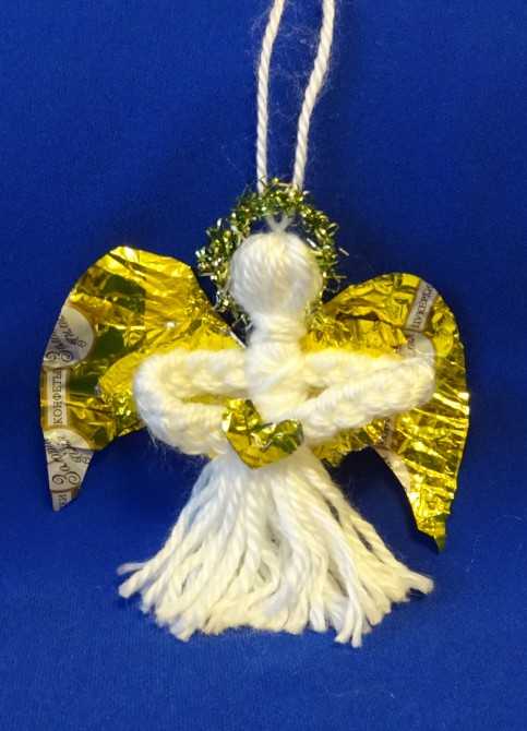 Поделка ангел своими руками: детские изделия в виде ангела к рождеству