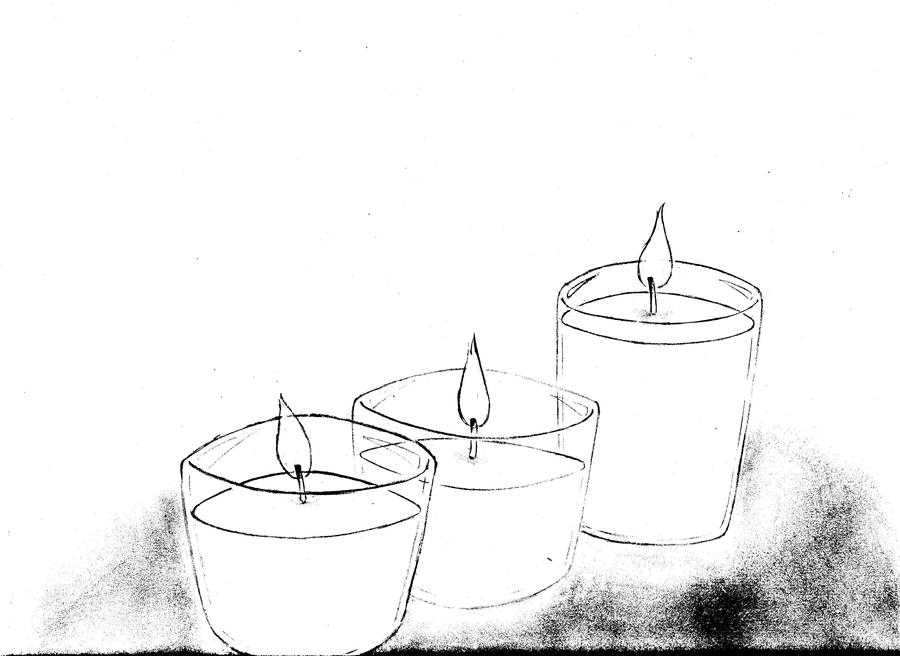Свеча на столе рисунок карандашом. как нарисовать горящую свечу в фотошопе