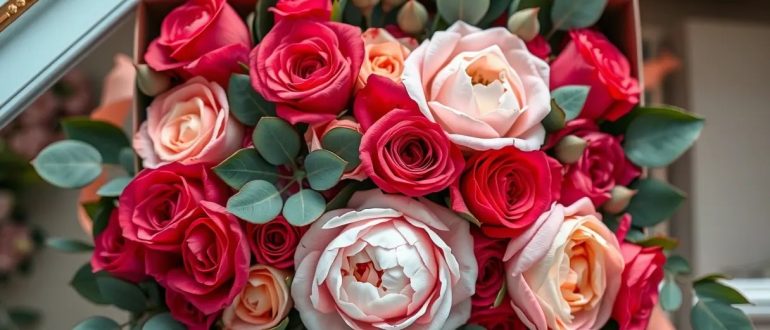 Как выбрать коробку с цветами: состав, упаковка, подача