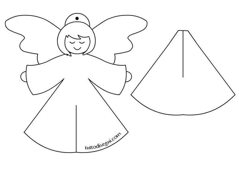Ангелы из бумаги своими руками. как сделать ангела из бумаги своими руками, поэтапно, шаблоны, трафареты для вырезания, мастер класс. как сделать фигурку ангела из бумаги, используя различные техники