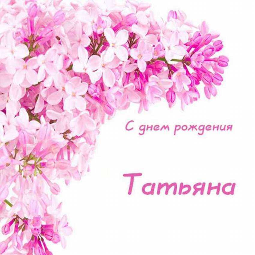 500 открыток "с днём рождения" татьяна (таня): красивые картинки