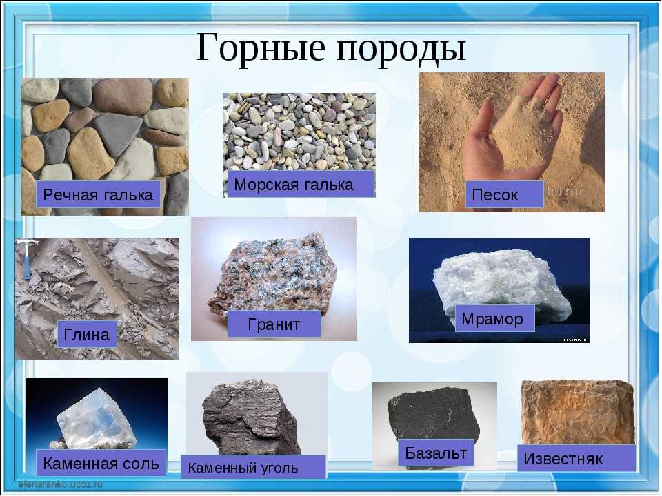 Камни: как образуются в природе горные породы и минералы, откуда беруться, как они растут, из чего состоят и где используются - всё про камни