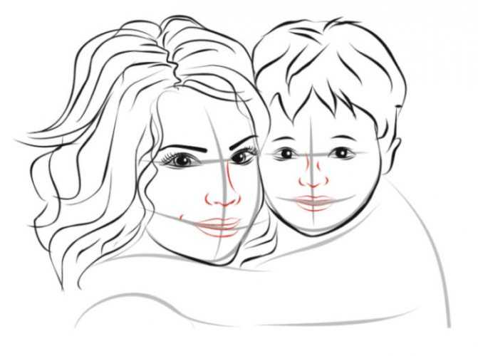 Как нарисовать маму красиво и легко: поэтапные инструкции для детей. что нарисовать маме в подарок на день матери, день рождения и просто так