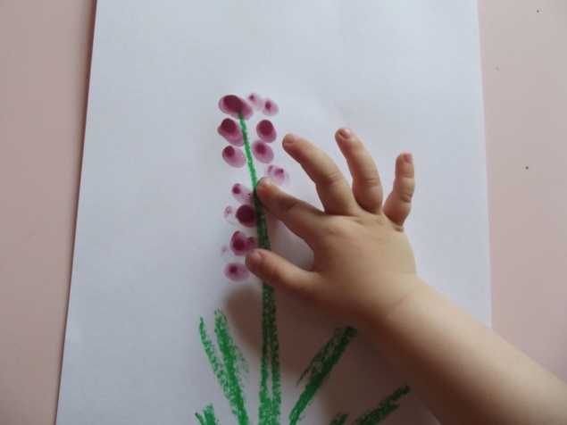Нетрадиционная техника рисования пальчиками для детей пошагово с фото. шаблоны для пальчикового рисования