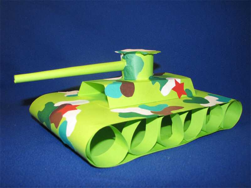 Поделка танк своими руками: как сделать из пластилина, бумаги, картона в детский сад | все о рукоделии
