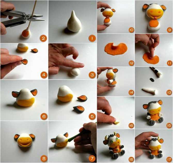 Как сделать еду для кукол из пластилина с фото и видео