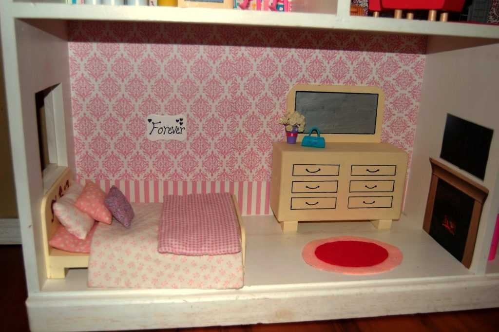 Шкаф для куклы своими руками из коробки, картона или фанеры, мастер класс с фото и видео
