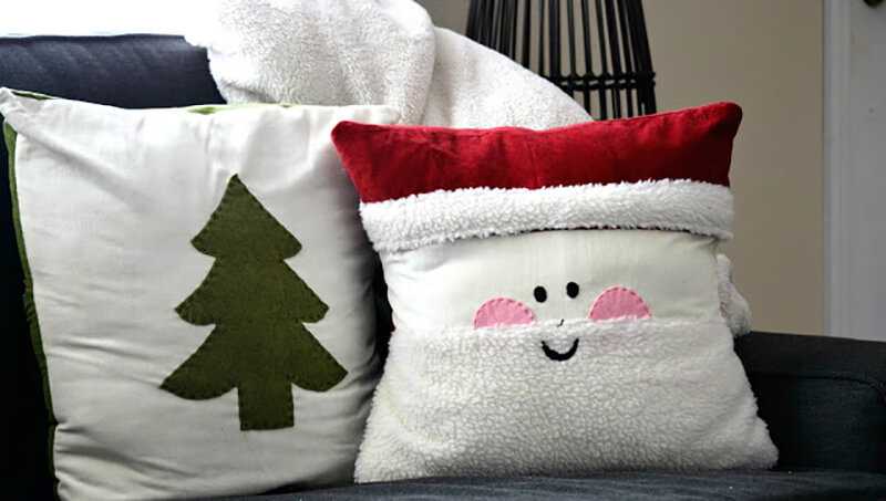 Новогодние подушки: идеи и мастер-класс, как сшить декоративные подушки