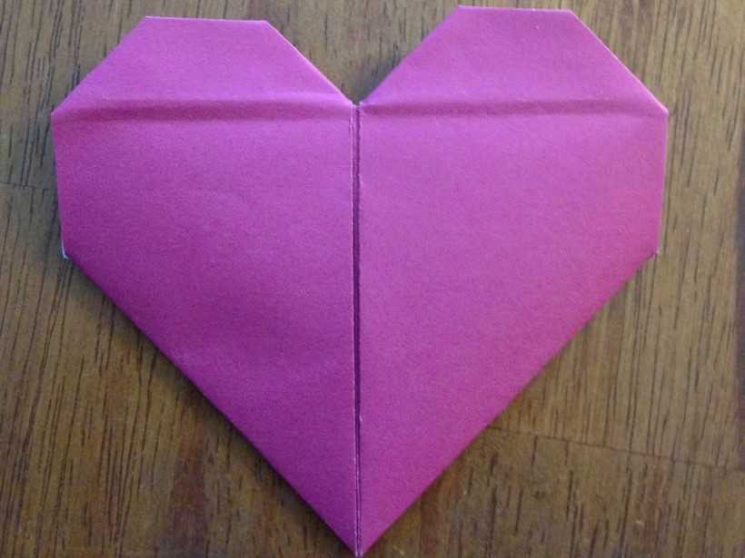 Как сделать сердце из бумаги