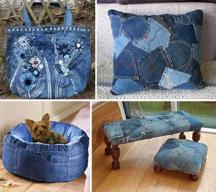 Что сделать из старых джинсов: второе дыхание любимых вещей
