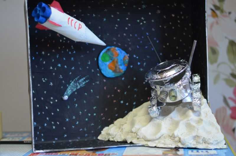 Поделки на день космонавтики своими руками из салфеток и ватных дисков, бумаги и пластилина для детского сада и школы, новые идеи поделок