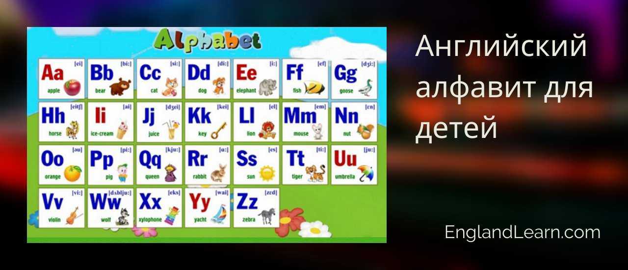 Русский и английский алфавит в одну строку