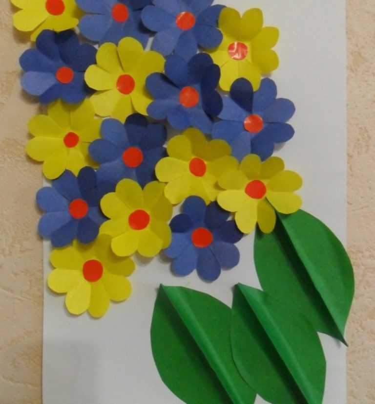 Цветы из бумаги своими руками - схемы и шаблоны