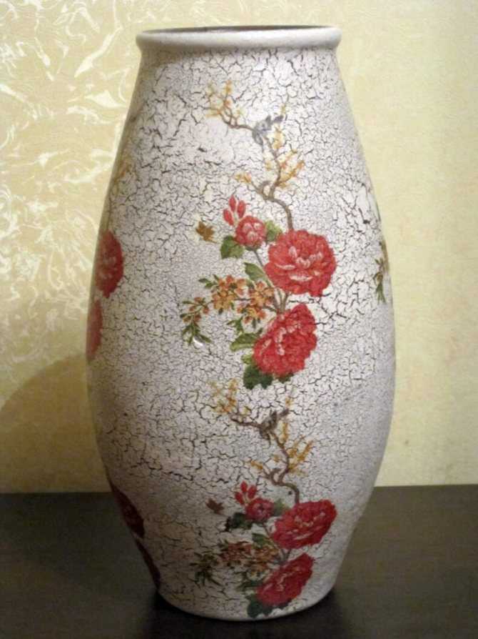 Декор вазы: популярные техники и советы как украсить старую вазу