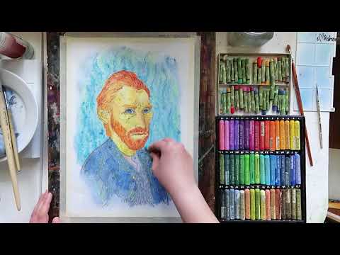 Как рисовать масляной пастелью + 3 поэтапных урока для начинающих