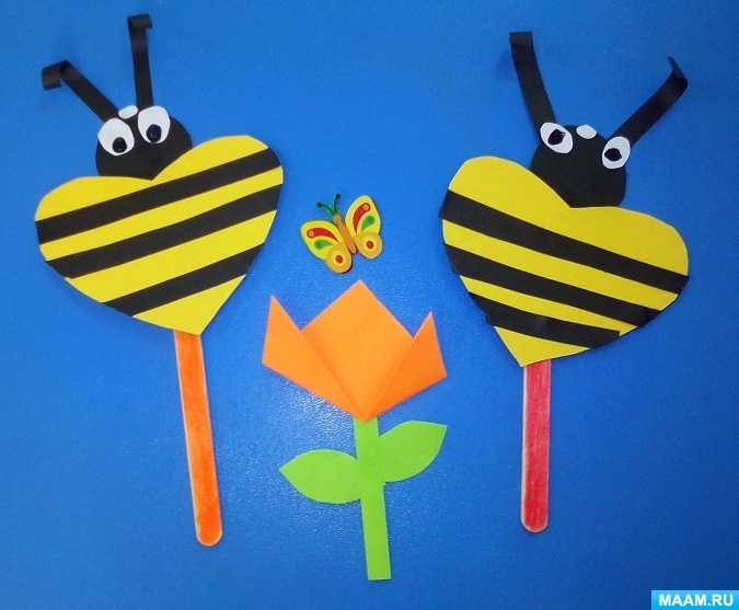 Аппликация пчела для детей 3, 4, 5, 6 лет: пошаговая инструкция, как сделать своими руками (20 фото)