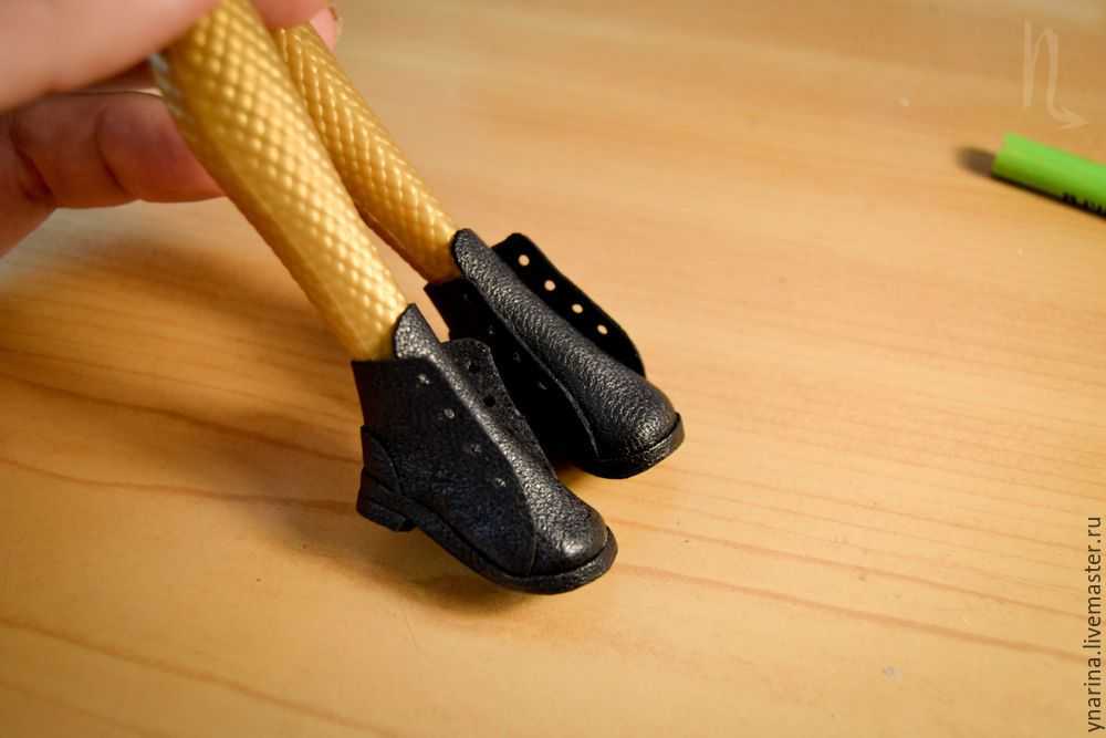 Как сделать туфли для куклы «монстер хай»