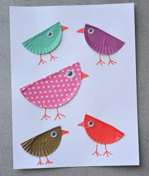 Птицы из бумаги (55 поделок для детей). | семейная кучка