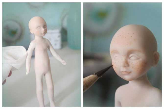 Eда из полимерной глины для кукол: фото мастер класс и пошаговая видео-инструкция
