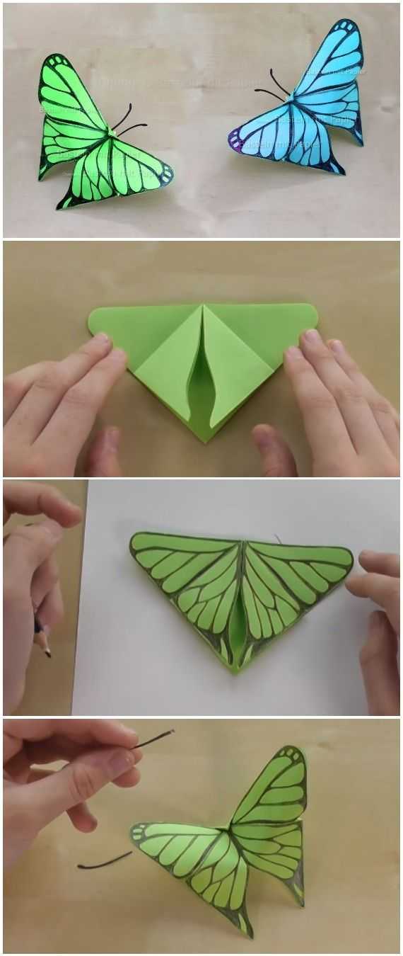 Поделка бабочка своими руками — простая инструкция для начинающих. увлекательный мастер-класс с фото и описанием