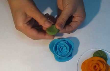 Роза из пластилина — как сделать поэтапно своими руками розу