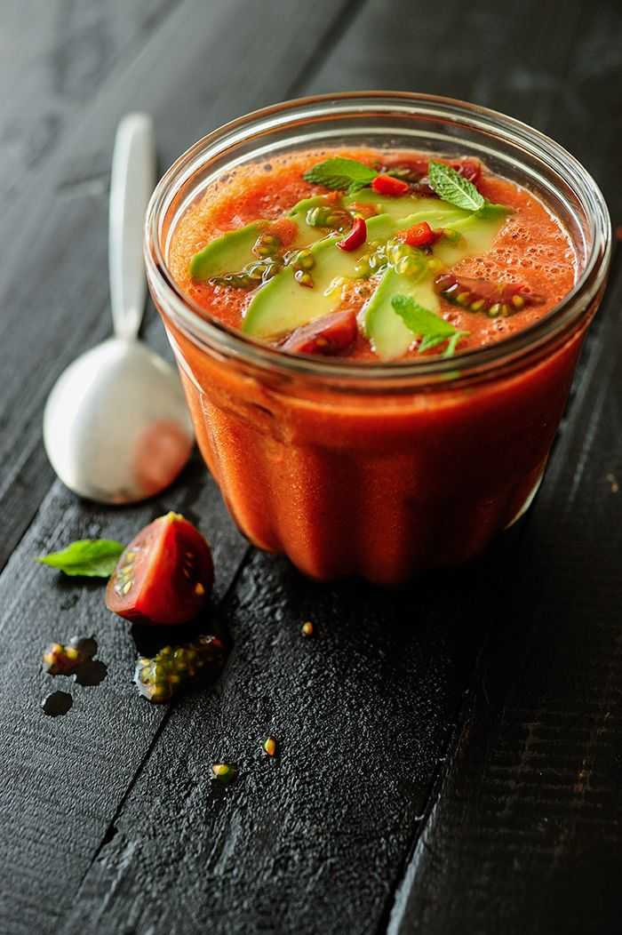 Гаспачо классический пошаговый рецепт с томатами в домашних условиях