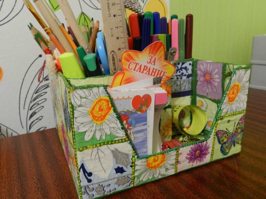 (+60 фото) как сделать органайзер своими руками для канцелярии