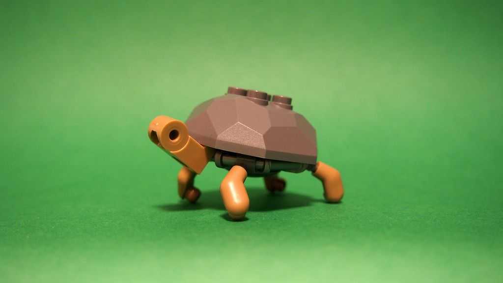 Как сделать из лего из майнкрафта черепаху