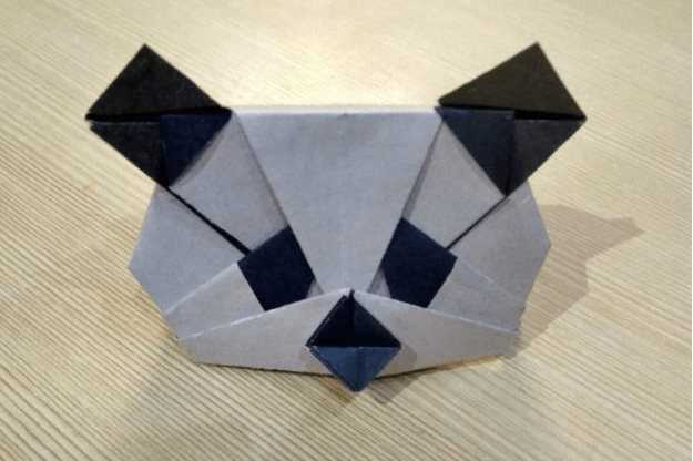 Панда оригами из бумаги: создаем панду в технике оригами с фото