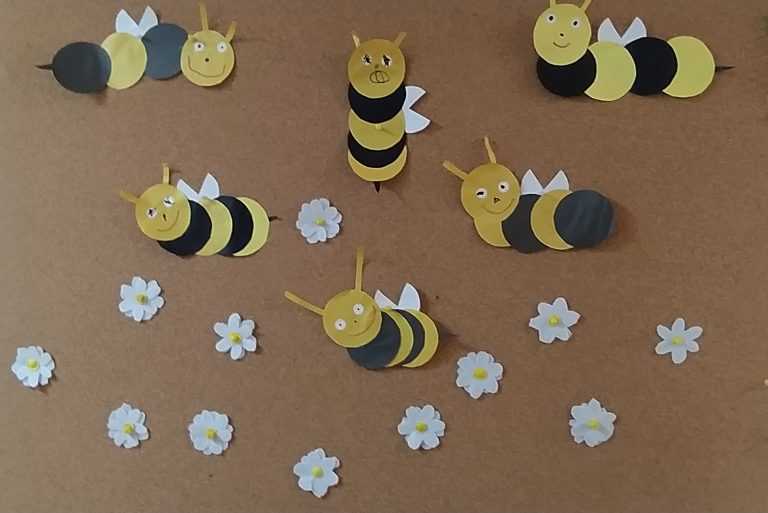 Как сделать пчелку своим руками из бумаги