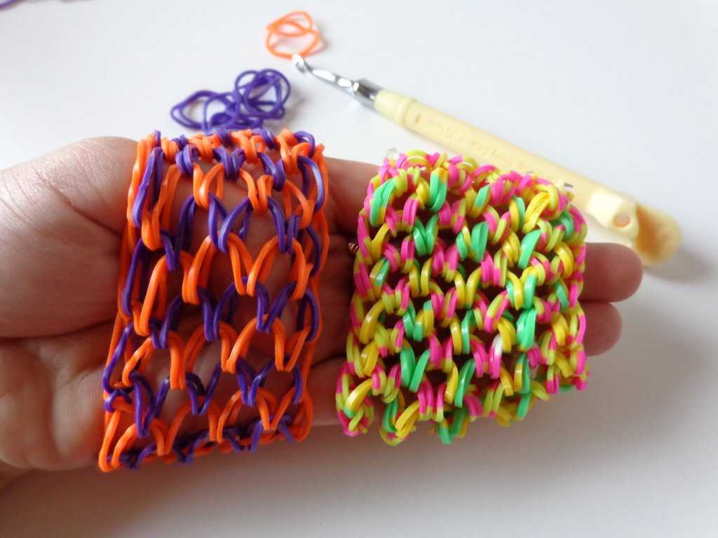 Как сделать браслеты из резинок на рогатке - видео уроки о плетении rainbow loom на рогатке