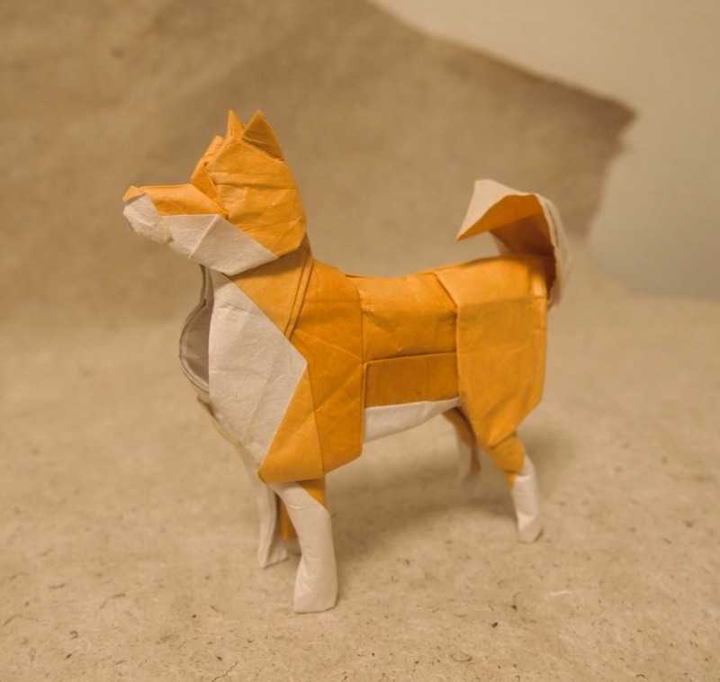 Оригами собака своими руками: легкий мастер-класс для детей